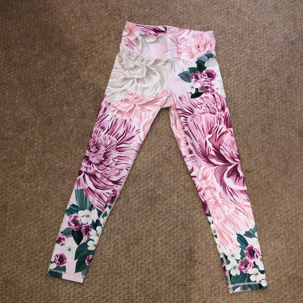 Dharma Bums floral leggings medium